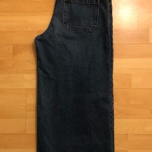 Calvin Klein Jeans Dark Blue Wide-Leg Denim